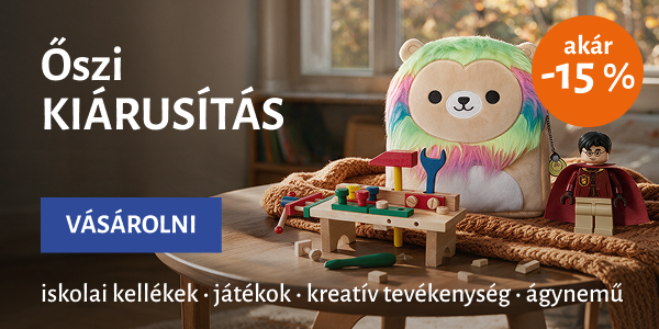 Megérkezett az őszi kiárusítás, akár -15 % kedvezménnyel