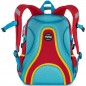OXY Scooler Red iskolai hátizsák és kulcstartó ajándékba