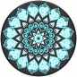 PopSockets PopGrip Gen.2, Peace Mandala Sky, türkiz mandala