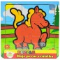 Mini fa puzzle 9 darab Az első állataim, a legkisebbeknek