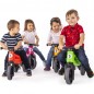 Teddies FUNNY WHEELS Rider Sport motor, narancssárga 2in1, nyeregmagasság 28 / 30cm 18h +