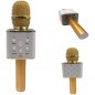Mikrofon karaoke metal 25 cm-es töltés USB aranyon keresztül