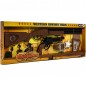 Cowboy szett pisztolyos puska fedele + seriff csillag 50cm