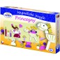 Fa mágneses puzzle Hercegnők