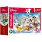 Minipuzzle Christmas Mickey-vel 54 darab 4 féle