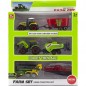 Farm készlet mezőgazdasági gépek 6db / fém