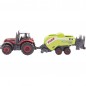 Farmer szett traktor és kiegészítők 4db modellek keveréke