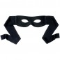 Farsangi maszk Mask bandit fekete szövet