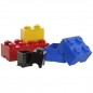 LEGO tároló doboz 4 piros