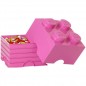 LEGO tároló doboz 4 rózsaszín