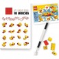 LEGO Stationery Classic Ducks - jegyzetfüzet tollal és készlettel