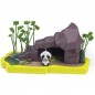 HEXBUG Lil Nature Babák - Panda Lin és Rock Falls, nagy készlet