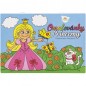 Princess kifestőkönyv 8 lap A5