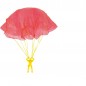 Ejtőernyős figura 9 cm 2 színű ejtőernyővel