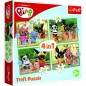 Puzzle 4in1 Bing boldog napja