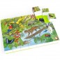 HUBELINO puzzle-állatok az esőerdőben