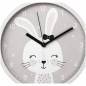 Hama Lovely Bunny, gyermek falióra, csendes működés