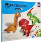 3D papír dinoszaurusz modellek 8 db