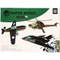 3D papírrepülőgép modellek 8 db