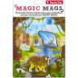 További képkészlet MAGIC MAGS Dino trees a SPACE, CLOUD és KID táskákhoz
