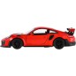 Autó Kinsmart Porsche 911 GT2 RS fém/műanyag 13cm 4 szín visszahúzható