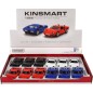 Autó Kinsmart 1966 Ford GT40 MKII fém/műanyag 13cm 4 szín visszahúzásos