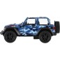 Autó Kinsmart Jeep Wrangler Camo Edition visszahúzahtó