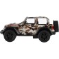 Autó Kinsmart Jeep Wrangler Camo Edition visszahúzahtó