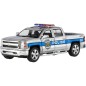 Autó Kinsmart Chevrolet 2014 Silverado rendőr vagy tűzoltó