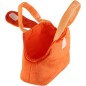 Kutya táskában narancssárga plüss