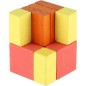 Puzzle/építő készlet fa 10 darab