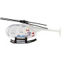 Helikopter/helikopter fém/műanyag 10cm színkeverék