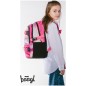 BAAGLSkate Pink Stripes iskolatáska, hátizsák