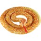 Plüss kígyó 200cm narancssárga