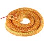 Plüss kígyó 200cm narancssárga