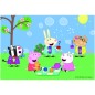 Trefl Puzzle 2 az 1-ben Peppa malac és barátai 2x48 darab