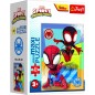 Mini puzzle miniMAXI 20 darab Spidey és csodálatos barátai 4 típus