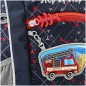 Cserélhető kép KIGA MAGS Fire Truck Finn KIGA iskolatáskához