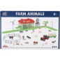 Házi farm készlet állatokkal és traktorral