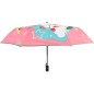 Esernyő Unicorn összecsukható szövet/fém 28cm rózsaszín