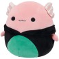 SQUISHMALLOWS Axolotl fekete macska jelmezben - Archie