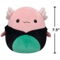 SQUISHMALLOWS Axolotl fekete macska jelmezben - Archie