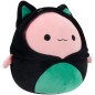 SQUISHMALLOWS Axolotl fekete macska jelmezben - Archie