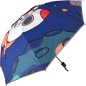 Esernyő Vesmír összecsukható szövet/fém 25cm kék
