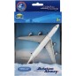 Repülőgép Welly Boeing 747/fém 15cm