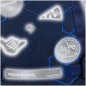 Silver StickyRicky Coocazoo fényvisszaverő matricák