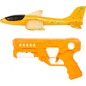 Gyermek hablövöldözős repülőgép pisztollyal 22cm 4 szín