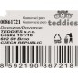 Ceruza/toll radír futballlabda 16cm