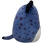 SQUISHMALLOWS Kék gepárd szőrös pocakkal - Spotts, 30 cm