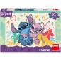 Stitch and Angel Puzzle 24 darab